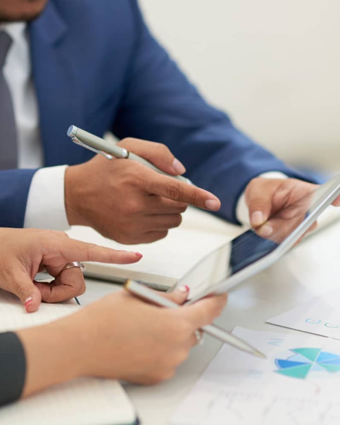 Adroit Tax Consulting — tax consultant answering client questions