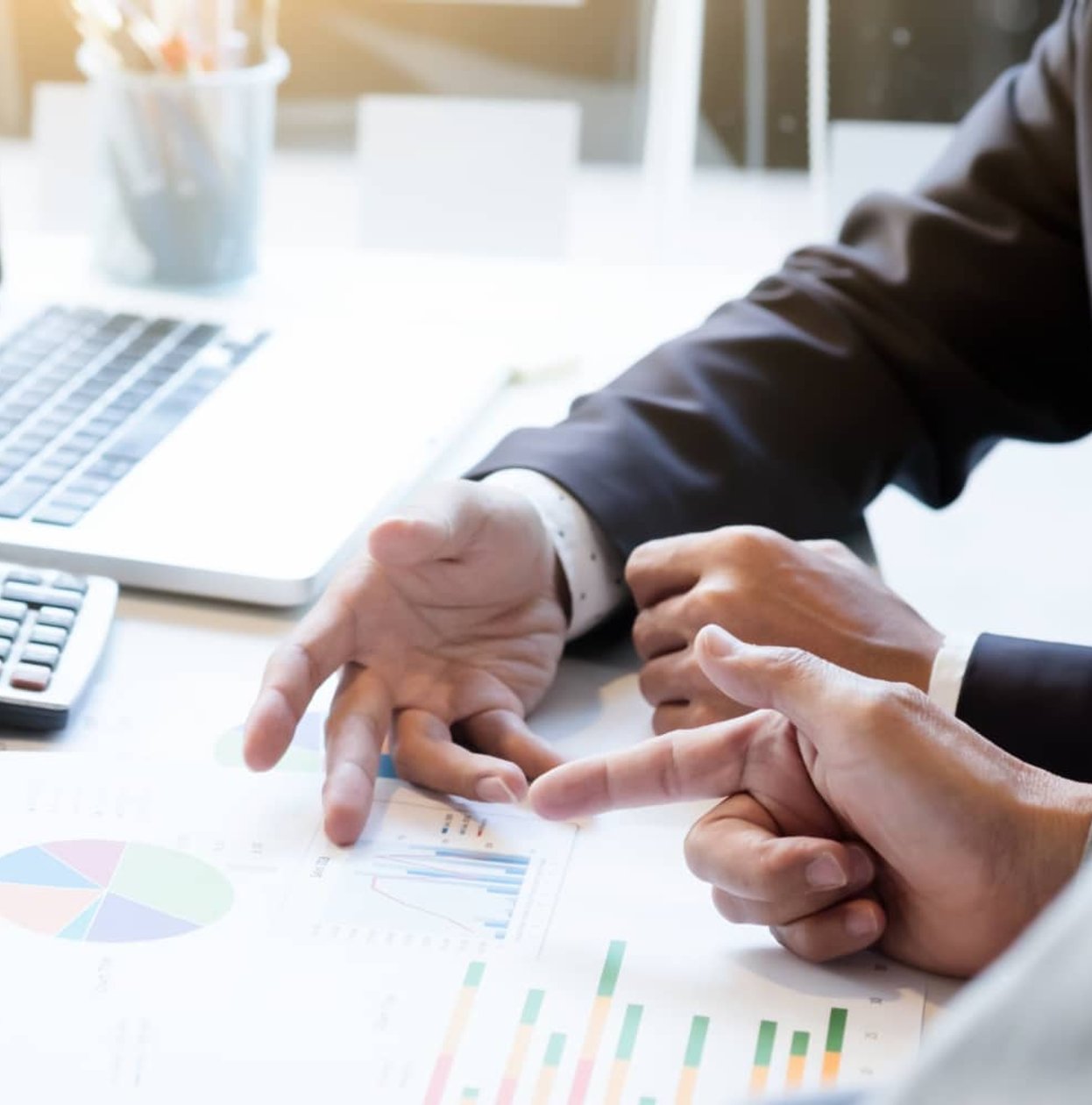 Adroit Tax Consulting advisor working with a small business client in Western Sydney