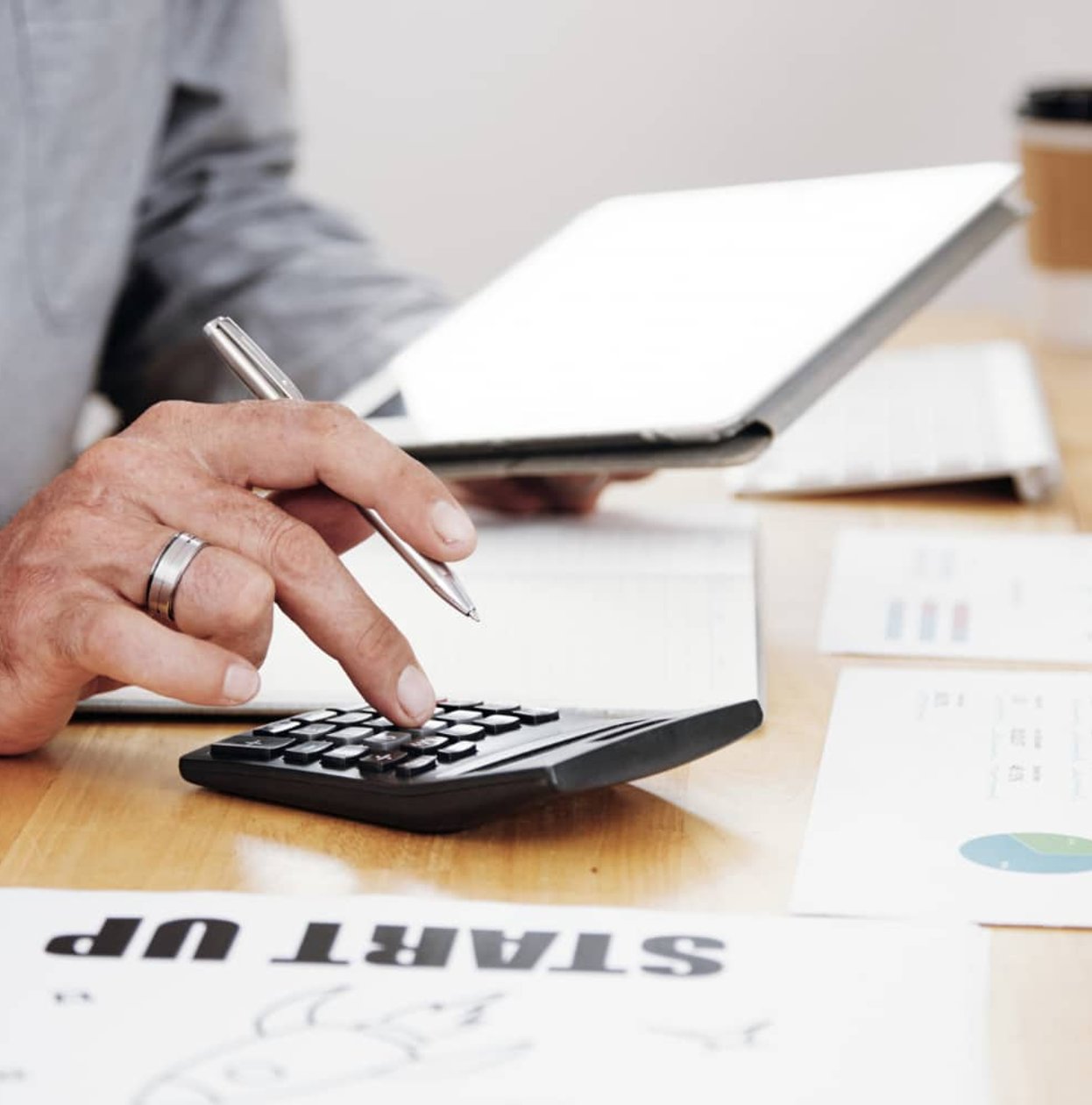 Adroit Tax Consulting strategy session with new business owner